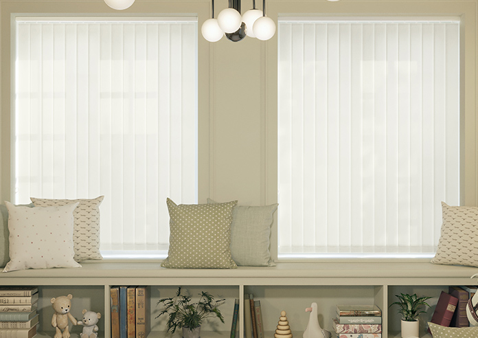 Milano, White - Vertical Blind - Image 6